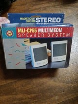 Vintage MLi-CP55 MULTIMEDIA SPEAKER System COMPACT DISC DIGITAL AUDIO 3.... - $19.79