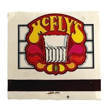 McFly&#39;s Bar And Restaurant Vintage Matchbook California Unused Full E34m4 - $366.58 MXN