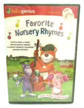 Favorite Nursery Rhymes Baby Genius w/bonus Music CD DVD 0-48 Months Singalongs - £6.32 GBP