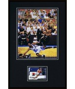 Allen Iverson Framed 11x17 2 Color Game Used Jersey &amp; Photo Display 76ers - £54.36 GBP