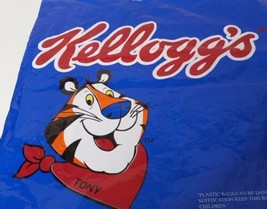 Rare Vintage  Tony the Tiger Kellogg&#39;s Plastic Tote Bag Summit Marketing - £4.64 GBP