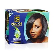 Fantasia Ic Aloe Oil Hair Treatment Super/Extra Strength Relaxer Kit - £19.65 GBP