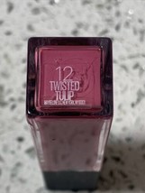 Maybelline New York Vivid Matte Liquid Color Sensational Lip - #12 Twisted Tulip - £0.96 GBP