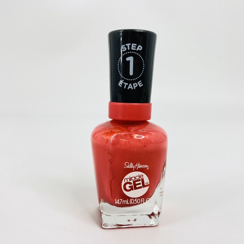 Sally Hansen Miracle Gel Step 1 Nail Polish Color #359 Pretty Piggy Pink - $2.97