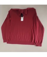 Tasso Elba Large Merino Wool Blend Turtle Neck Solid Pullover Sweater Ch... - $48.02 CAD
