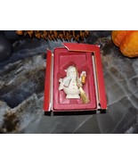 LENOX 6TH LAST IN SERIES 2004 SNOWMAN WITH LANTERN ORNAMENT ORIGINAL BOX - $524.58 MXN