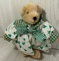 Muffy Vanderbear North American Bear 1990 vintage St. Patrick&#39;s Day Dres... - £7.94 GBP