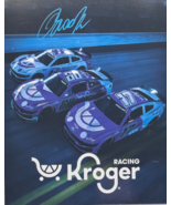 Brad Keselowski Nascar Signed 8x10  Hero Card Kroeger NASCAR Car Champ - $49.49