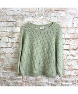 Wrap London Alpaca Merino Wool Blend Lace Stitch Sweater Size 12 - $1,053.31 MXN