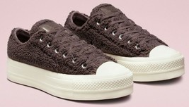 Converse Chuck Taylor All S Sherpa Platform Ox, 572201C Multi Sizes Violet Ore/V - £71.07 GBP