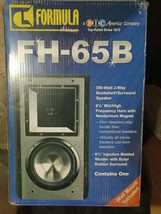 BIC AMERICA COMPANY FORMULA FH65-B BOOKSHELF SURROND SOUND SPEAKER (1) - £135.56 GBP