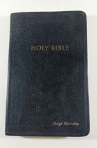 KJV Reference Bible Center Column Red Letter 1994 Black Bonded Leather Zondervan - $9.97