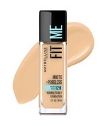 Maybelline Fit Me Matte + Poreless Liquid Oil-Free Foundation Makeup, Wa... - £10.19 GBP
