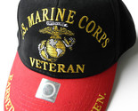 USMC MARINE CORPS VETERAN MARINES EARNED NEVER GIVEN EMBROIDERED BASEBAL... - $12.95