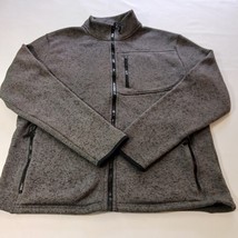 Outdoor Life Men&#39;s Gray Full Zip Pockets Jacket Size Medium Measured Che... - $331.57 MXN