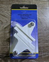 Shademate Deck Hinge/Slide, White Nylon, 75820, Track Sz 0.850 - £10.16 GBP