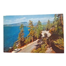 Postcard Lake Tahoe Route 28 White Hills Junction Incline Beach Nevada Chrome - £5.34 GBP