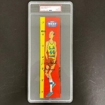 1969 Topps Rulers Jerry West signed PSA/DNA Encapsulated VG 3 Auto 10 Lakers Aut - £1,589.82 GBP