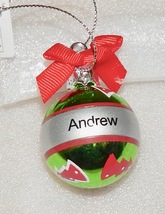 Christmas Keepsake Ornaments Green Ganz 2&quot; x 1 1/2&quot; You Choose Many Name... - £4.31 GBP