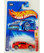 Hot Wheels Ferrari F355 Challenge Mattel #129 Ferrari Heat 2/5 Red 2004 ... - $7.83