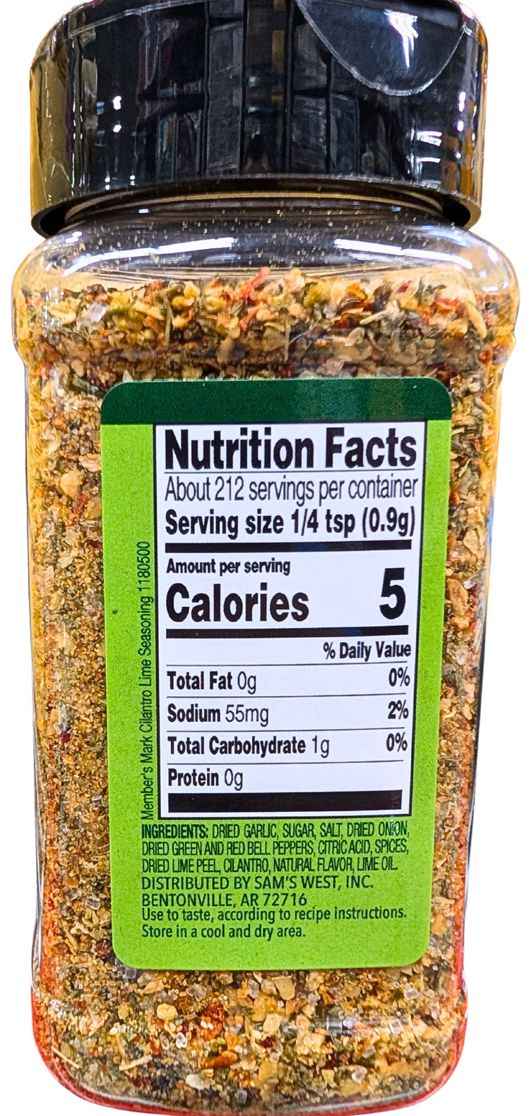 Member's Mark Cilantro Lime Seasoning 6.75 Oz EXP 07/2028 Item image 2