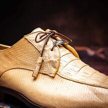 Merida Caiman and Lizard Dress Shoes Derby's Orix image 10