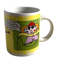 Hallmark Maxine I&#39;m not grouchy Breakfast in bed Humor coffee tea mug - £8.66 GBP
