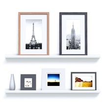 46 Inches Floating Picture Display Ledge Wall Mount Shelf Denver Modern Design W - £33.56 GBP