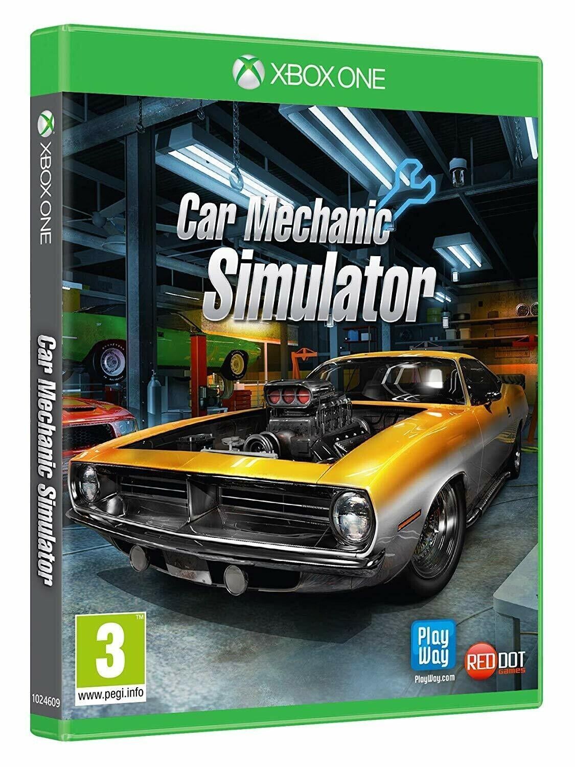 Primary image for CAR MECHANIC SIMULATOR XBOX ONE NEW! VIRTUAL GARAGE, BUY REPAIR SELL CARS, PARTS