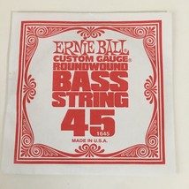 Ernie Ball 1698 Nickel Roundwound .045 Electric Bass Single String - $11.88