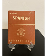Vtg Spanish Language Guide TM 30-300 US War Dept 1943 - $11.87
