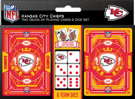 Kansas City Chiefs Playing Cards and Dice Set - €39,03 EUR