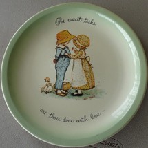Holly Hobbie Collector&#39;s Edition Collect Plate- 1972 Plate - American Greetings - £23.22 GBP