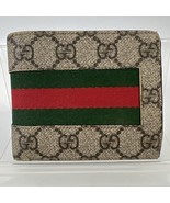 GUCCI GG Sherry Line Bifold Mens Wallet 240225 - $4,692.75 MXN