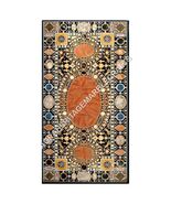 Marble Table Top Multi Marquetry Stone Stunning Beautiful Inlay Work Dec... - €6.771,82 EUR