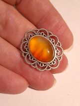 Victorian silver Carnelian ring adjustable ring Carnelian silver boho ri... - $49.29 CAD
