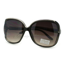 Diseñador Gafas de Sol Moda Mujer Grande Cuadrado Sombras - £7.91 GBP