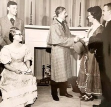 1963 Maskeraders Real Photo Maskers Play Theater Gentleman Upstairs NH E88N - $295.10 MXN