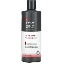 Dove Men Care Renewing For Aging Skin Moisturizing Body Wash + Antioxida... - £18.84 GBP