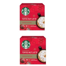 2PCS Starbucks Espresso Toffee Nut Latte Capsules Compatible Dolce Gusto... - $49.53