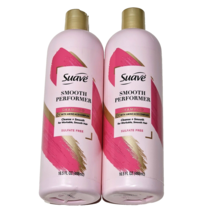 2 Pack Suave Smooth Performer Shampoo Amino Acid Complex Cleanse 16.5oz - $25.99