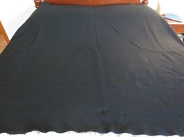 3817. Solid Black Home Decor, Craft Felt Fabric - 75&quot; X 1-1/2 Yds. - £6.39 GBP