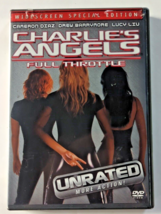 Charlie&#39;s Angels: Full Throttle Unrated more action DVD - £4.71 GBP