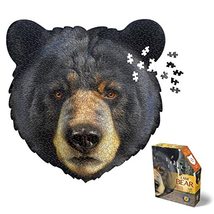 Madd Capp Puzzles - I AM Bear - 550 Pieces - Animal Shaped Jigsaw Puzzle, 27inx2 - £23.72 GBP