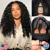 Mylene Hair V Part Wig Human Hair Curly Upgrade Glueless Wigs Human Hair... - $76.29