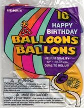 Happy Birthday Balloons (10) Party Supplies - $1.47