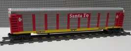 Custom Train Santa Fe Autorack Car -PLEASE READ ITEM DESCRIPTION- - £165.27 GBP