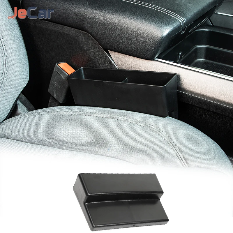 Iversal abs car seat organizer box seat gap holder fit for dodge ram jeep wrangler ford thumb200