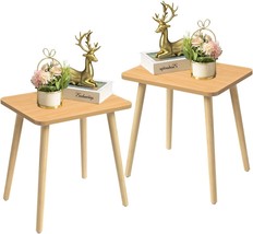 Two-Piece Living Room Set Of End Tables, Side Tables For Small Spaces, - $59.95