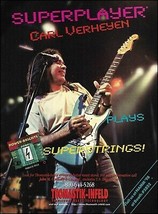 Supertramp Carl Verheyen 1998 Thomastik-Infeld Guitar Strings 8 x 11 ad ... - £3.07 GBP